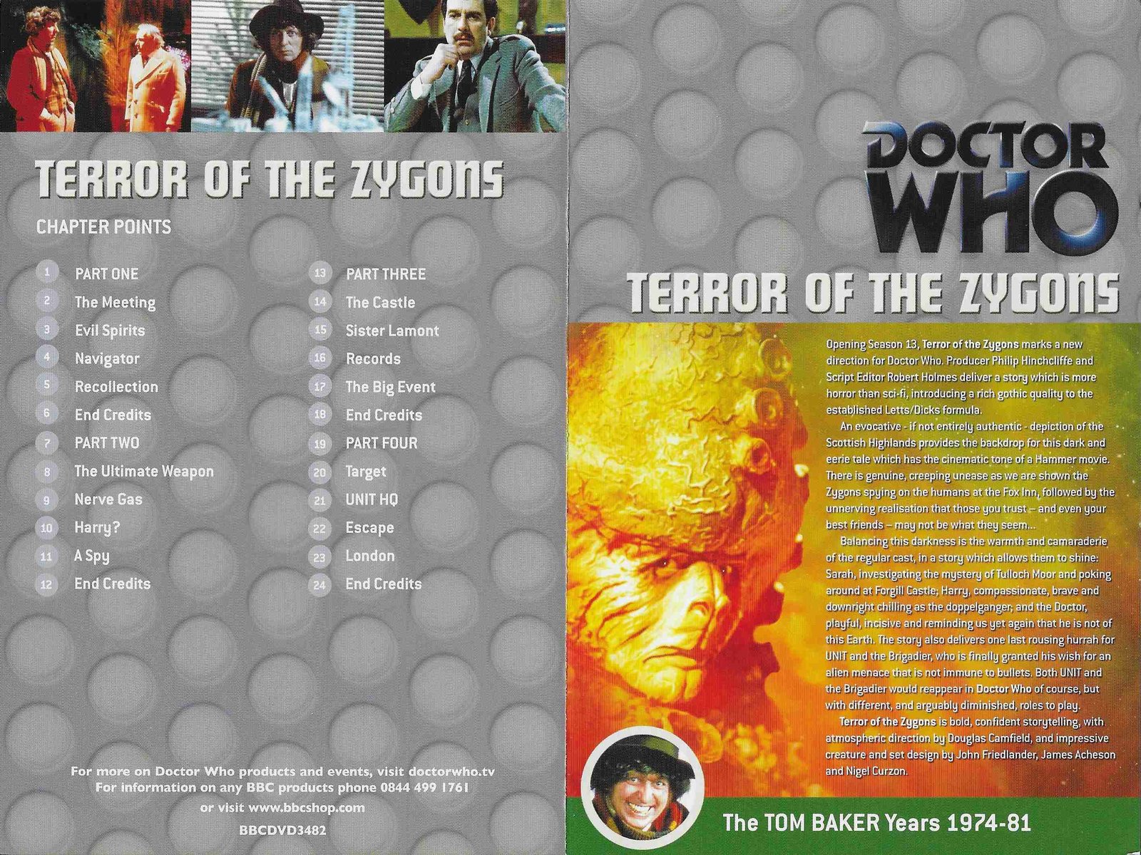 Inserts from BBCDVD 3482